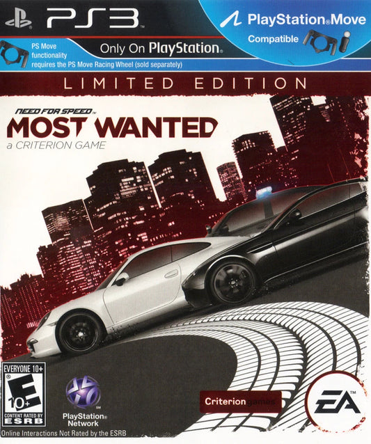 Need For Speed Most Wanted Limited Edition